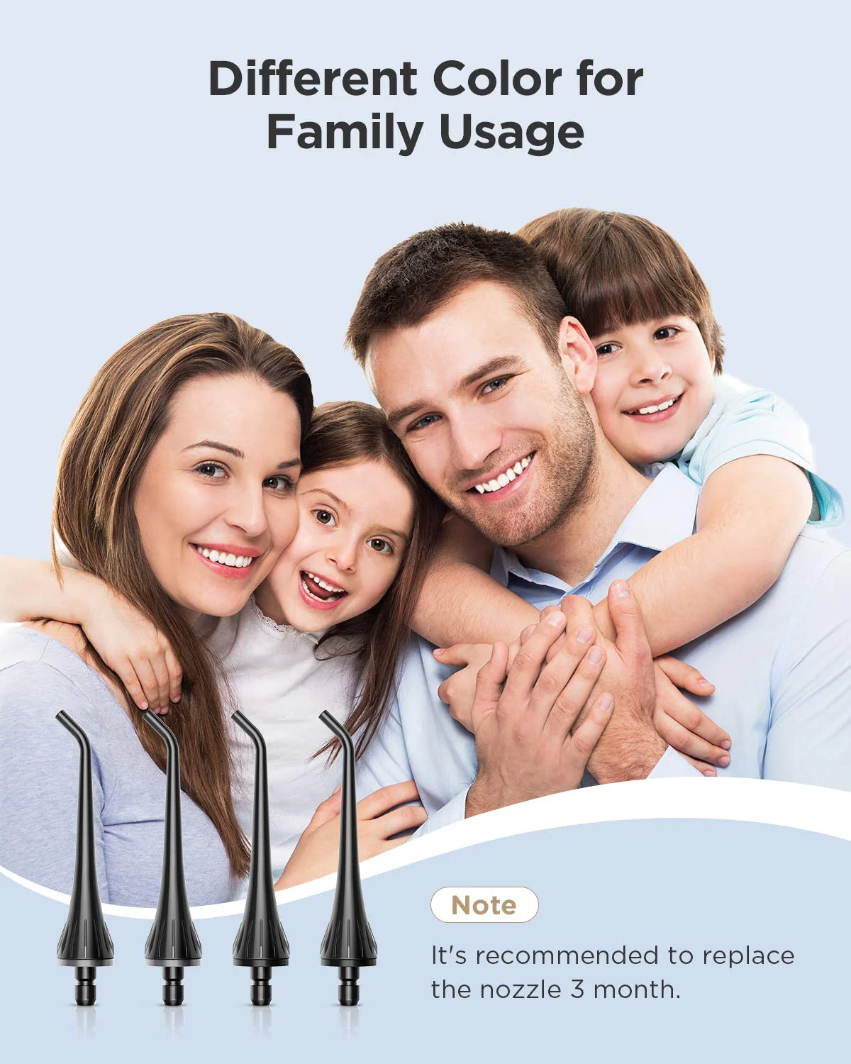 Water Flosser Tips 5020e 4Pcs (8769407942939)