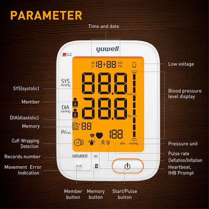 Electronic Blood Pressure Monitor YE680B