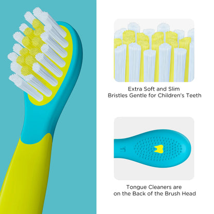 Brush Heads 2001 Kids  4Pcs (8769365016859)